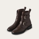 Anya boots, deep brown OUTLET